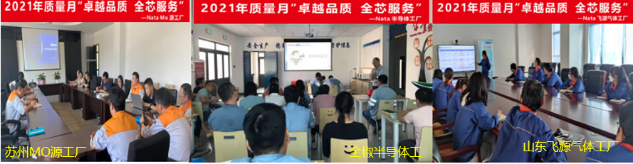 南大光電2021年第二屆質量月活動 圓滿收官(圖4) 南大光電2021年第二屆質量月活動 圓滿收官(圖4)